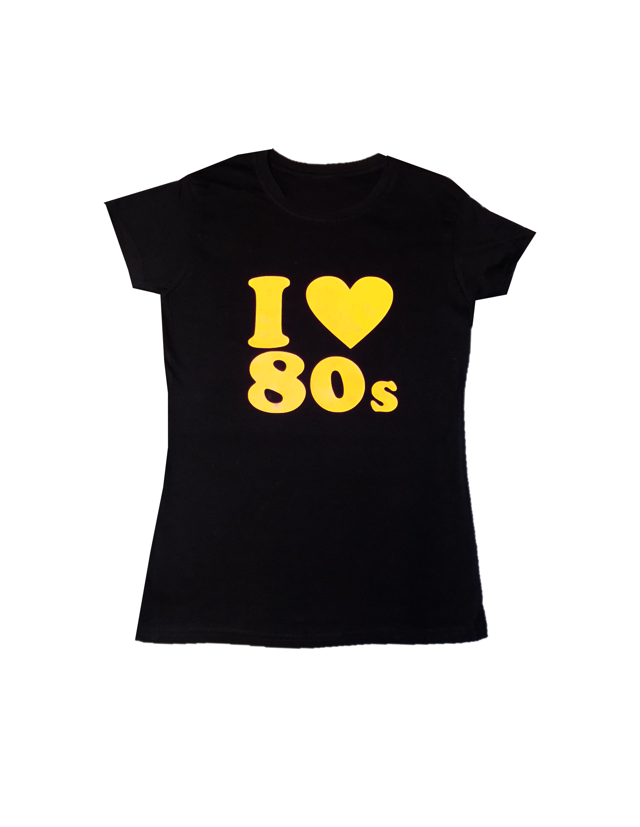 I Love 80s Vintage Retro Glow Party Shirt